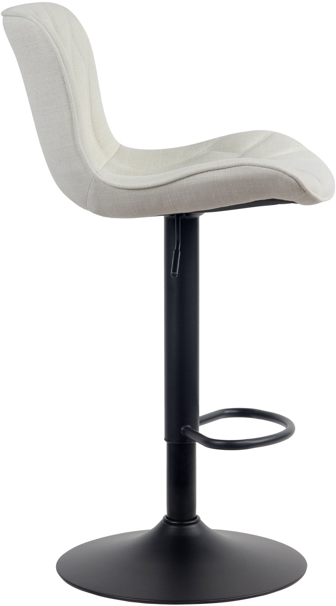 Barkruk Linus creme,Stof creme