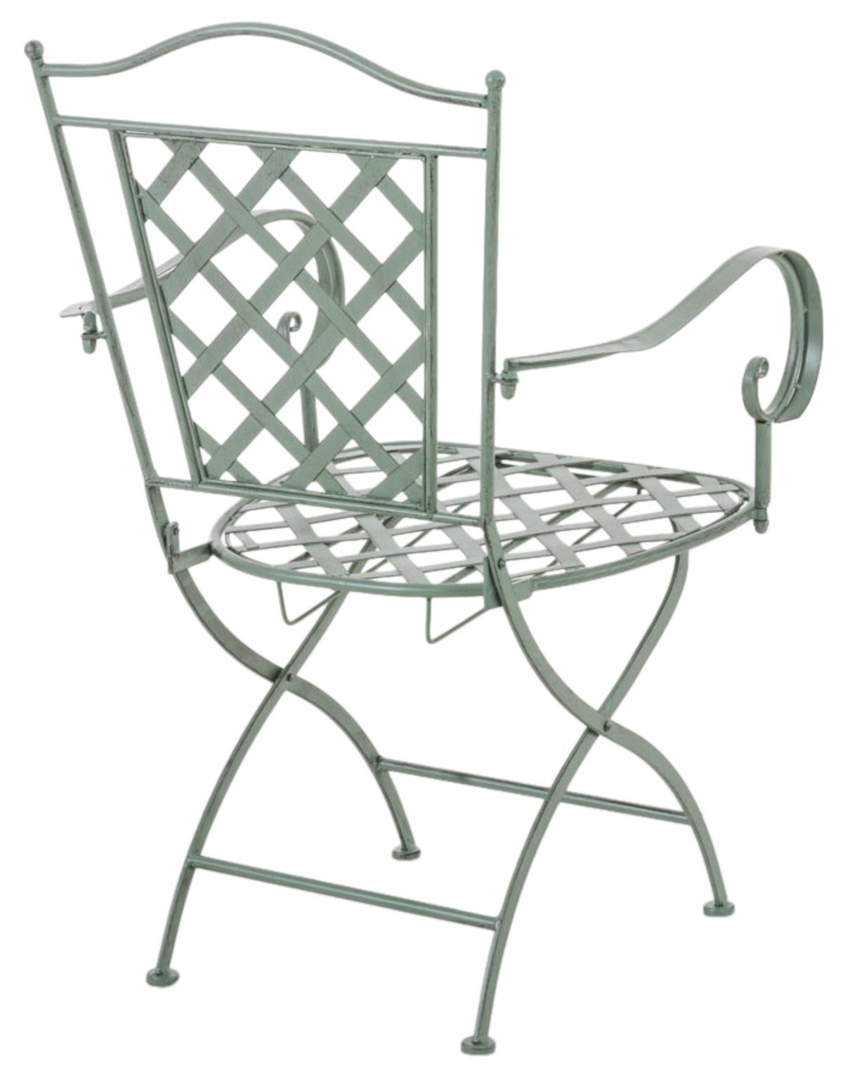 Set van 2 tuinstoelen Adara antiek/groen antik-grün