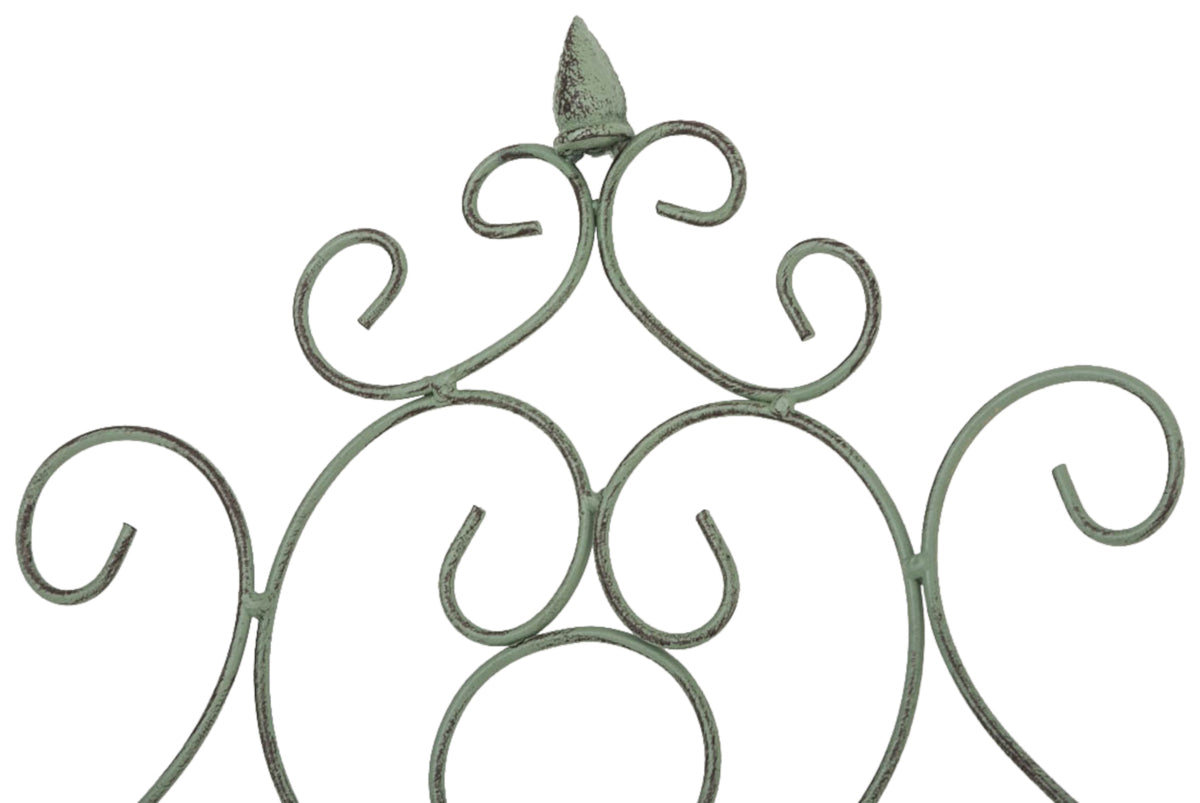 Set van 2 Trellis Paula 170 x 86 cm antiek/groen antik-grün