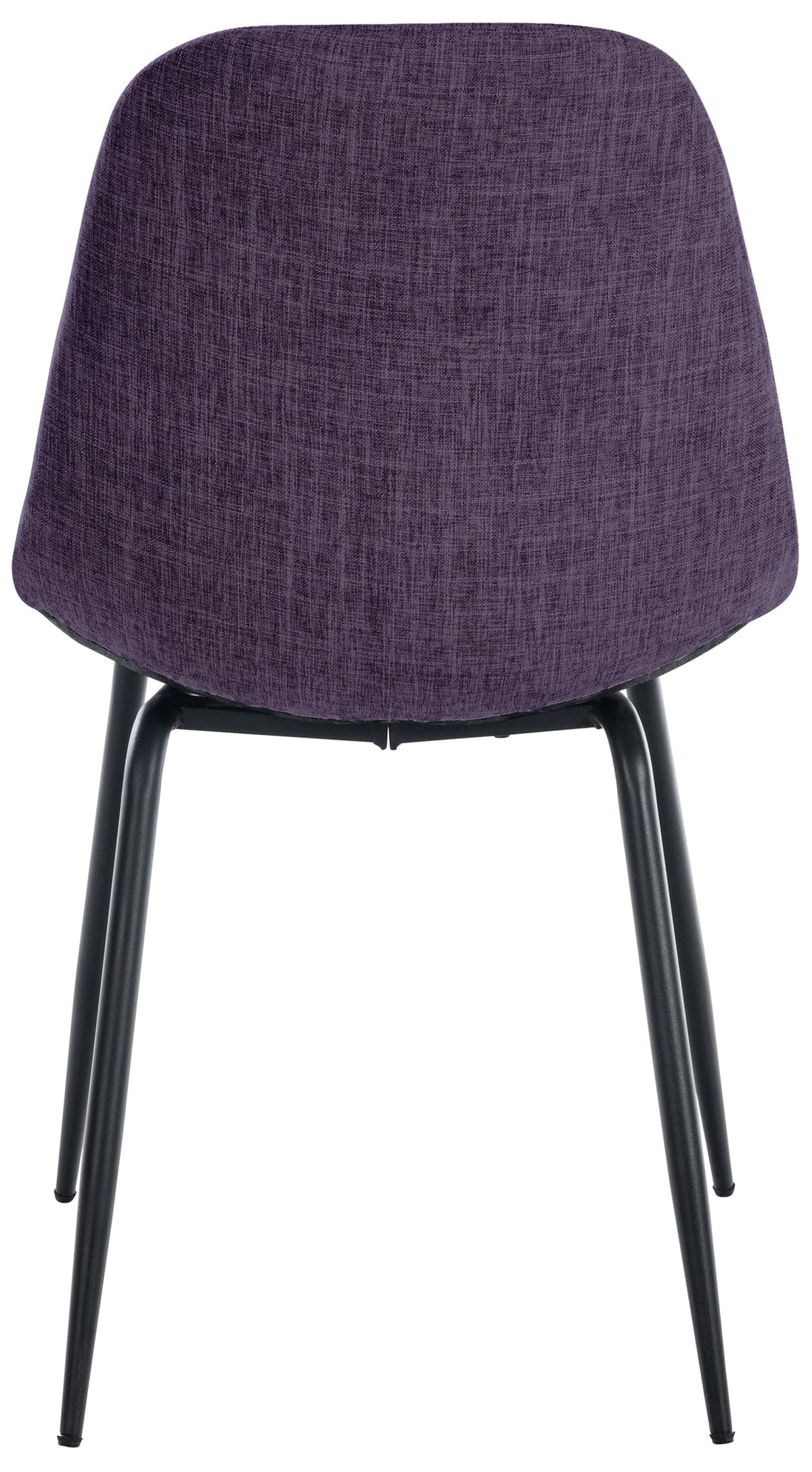 Eetkamerstoel Tom purper,Stof lila