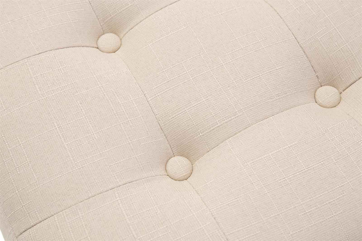 Set van 2 hockers Pharao creme creme