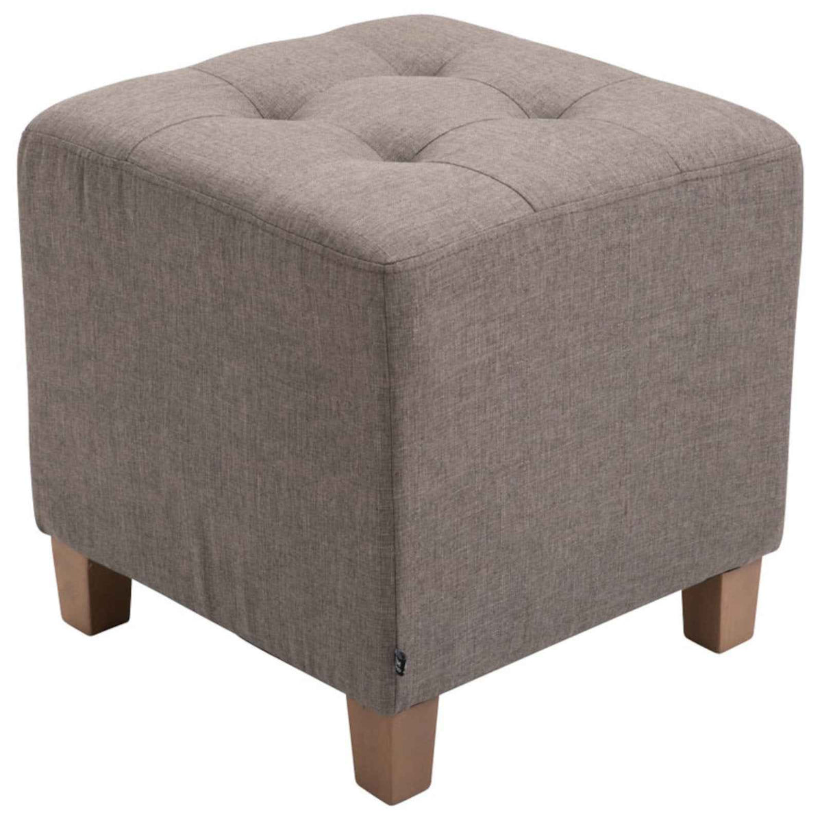 Set van 2 hockers Pharao taupe taupe