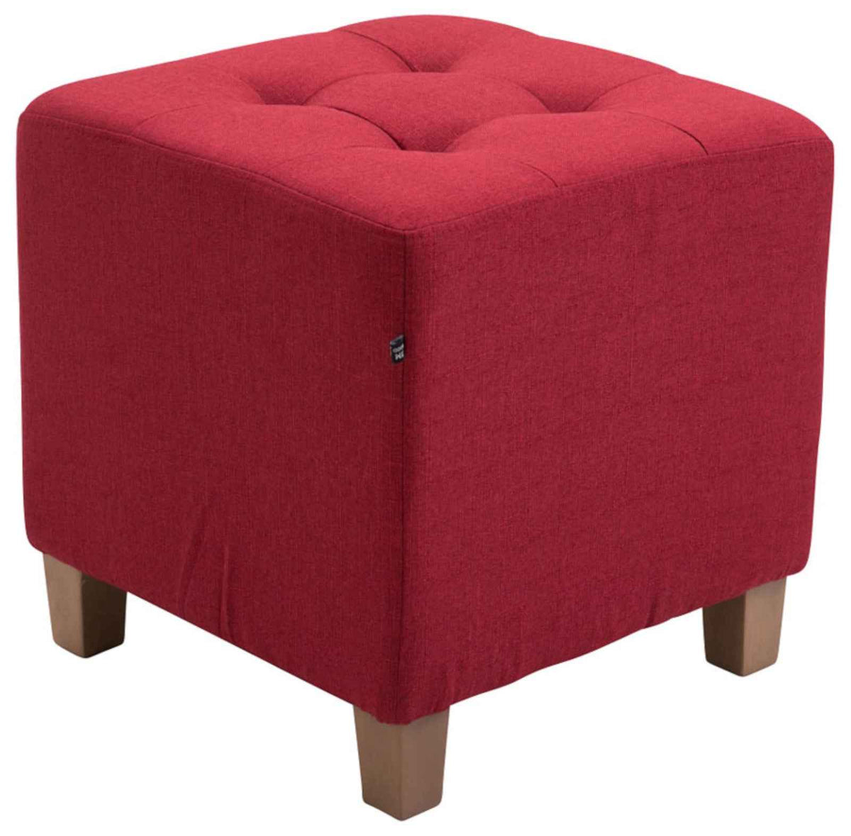 Set van 2 hockers Pharao rood rot