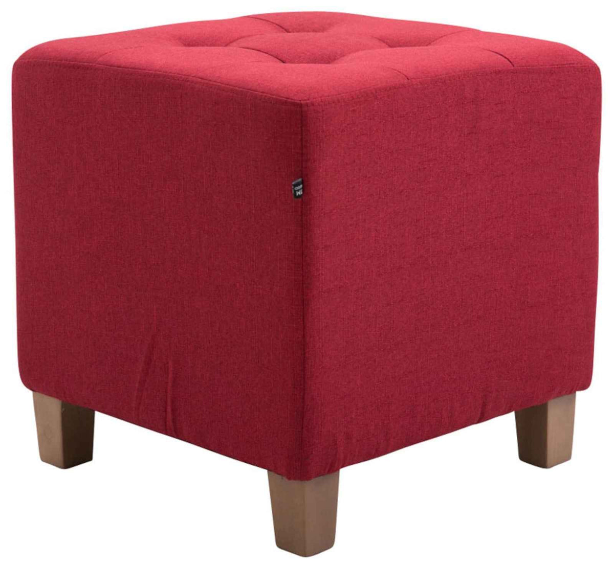Set van 2 hockers Pharao rood rot
