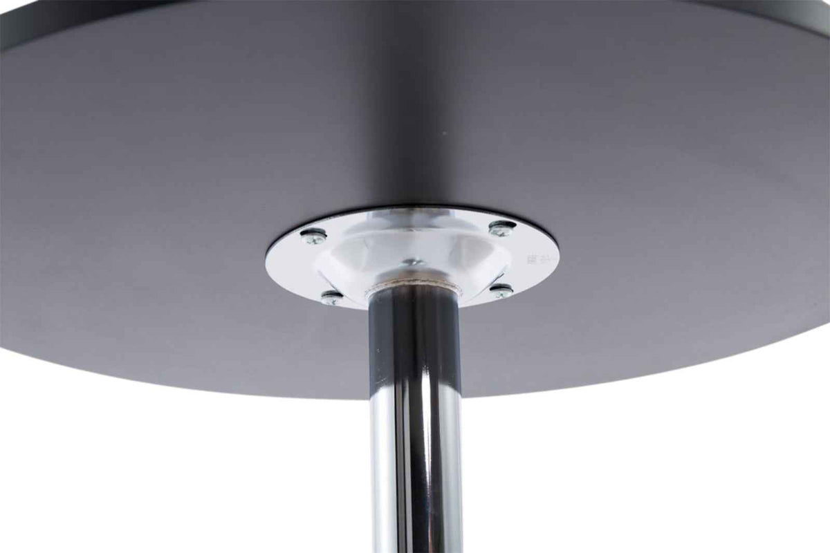 Set van 2 statafels rond Ø 60 cm zwart schwarz
