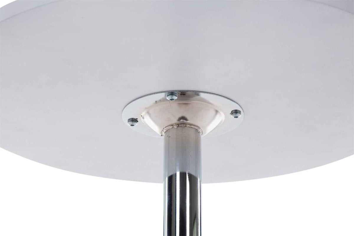 Set van 2 statafels rond Ø 60 cm wit weiß