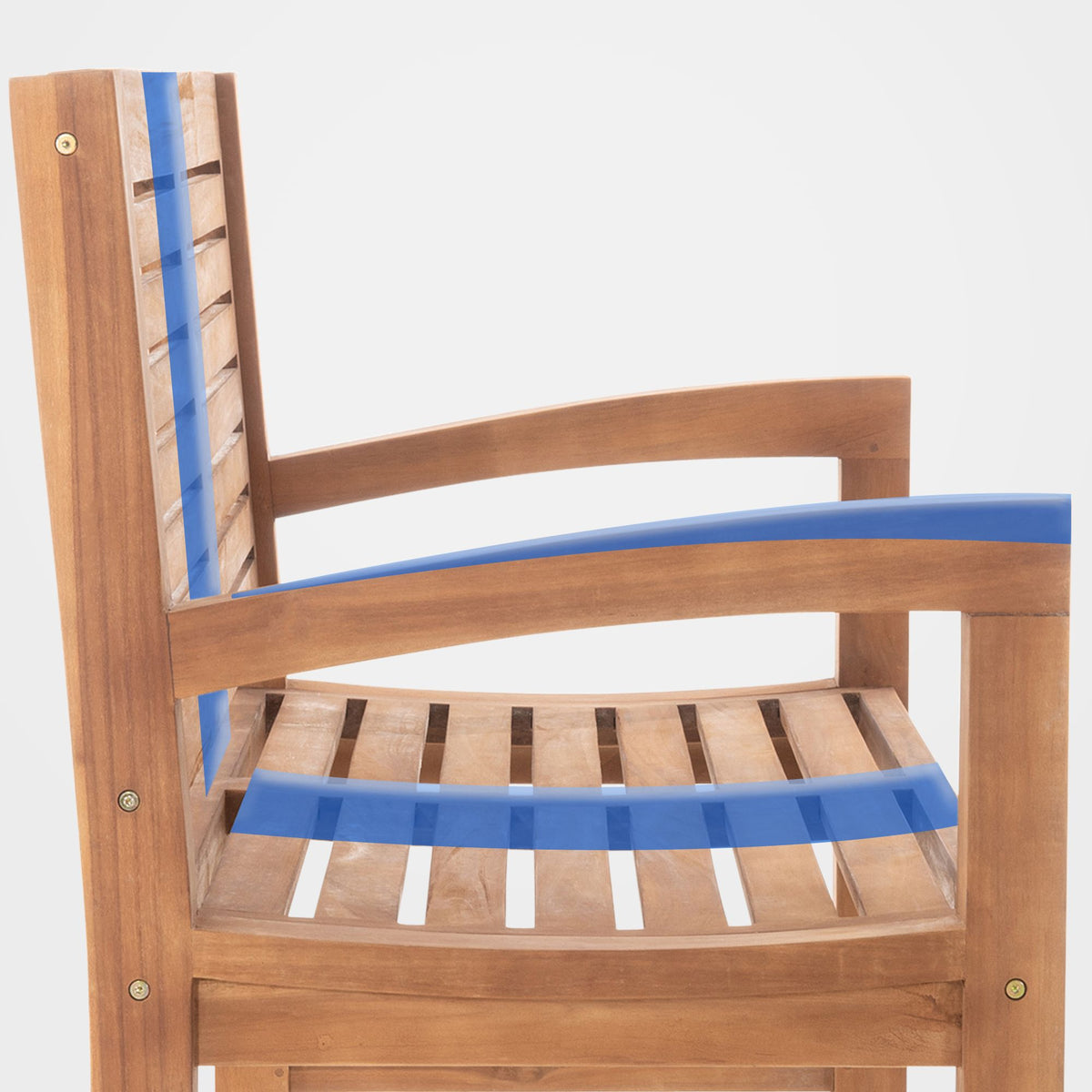 Teakbank Halden teak,240 cm teak