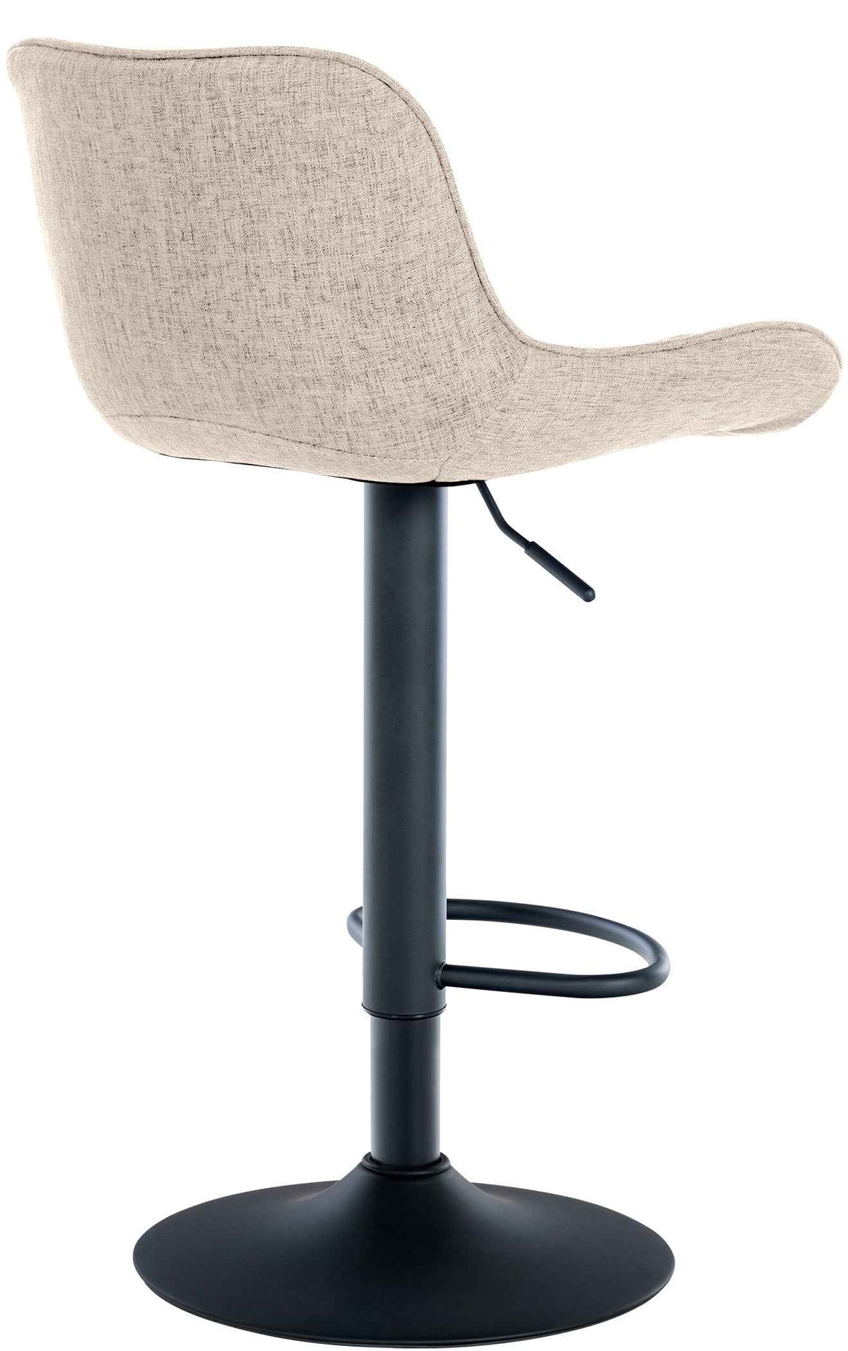 Barkruk Minosa taupe,Stof taupe
