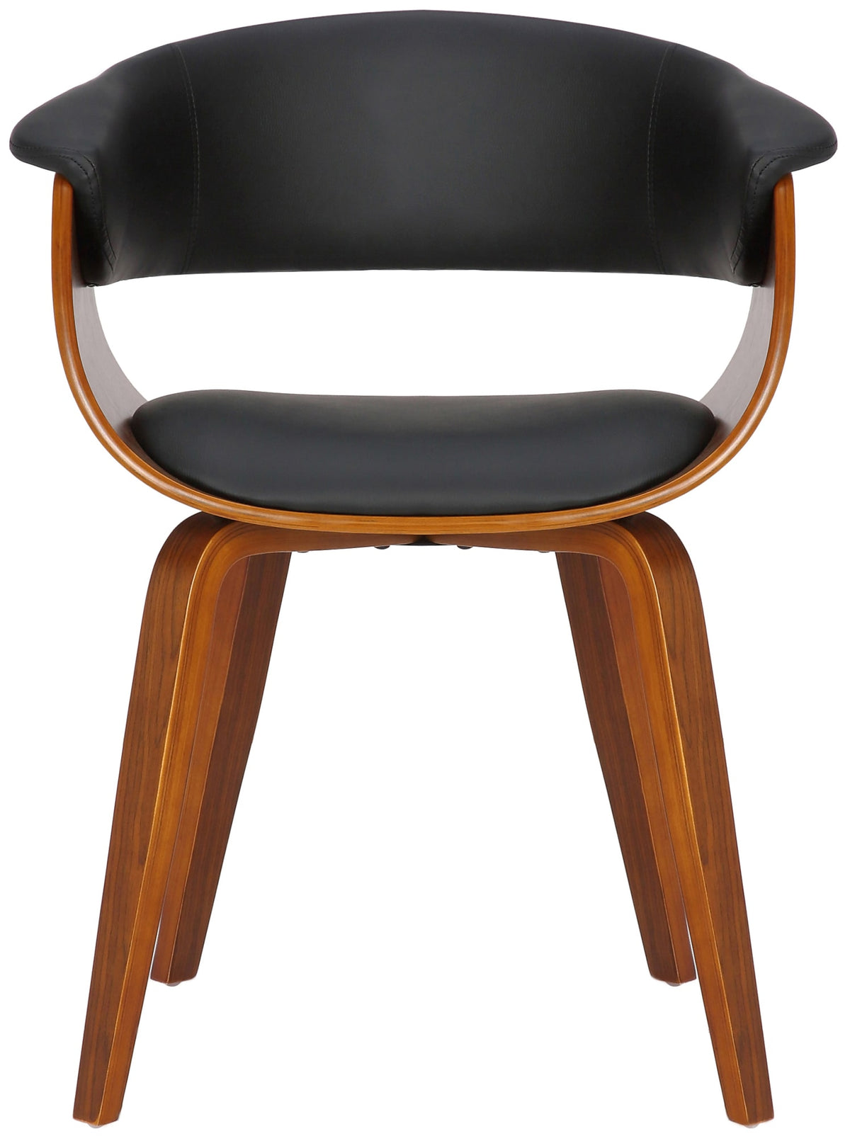 Set van 2 Bruce Eetkamerstoelen zwart schwarz