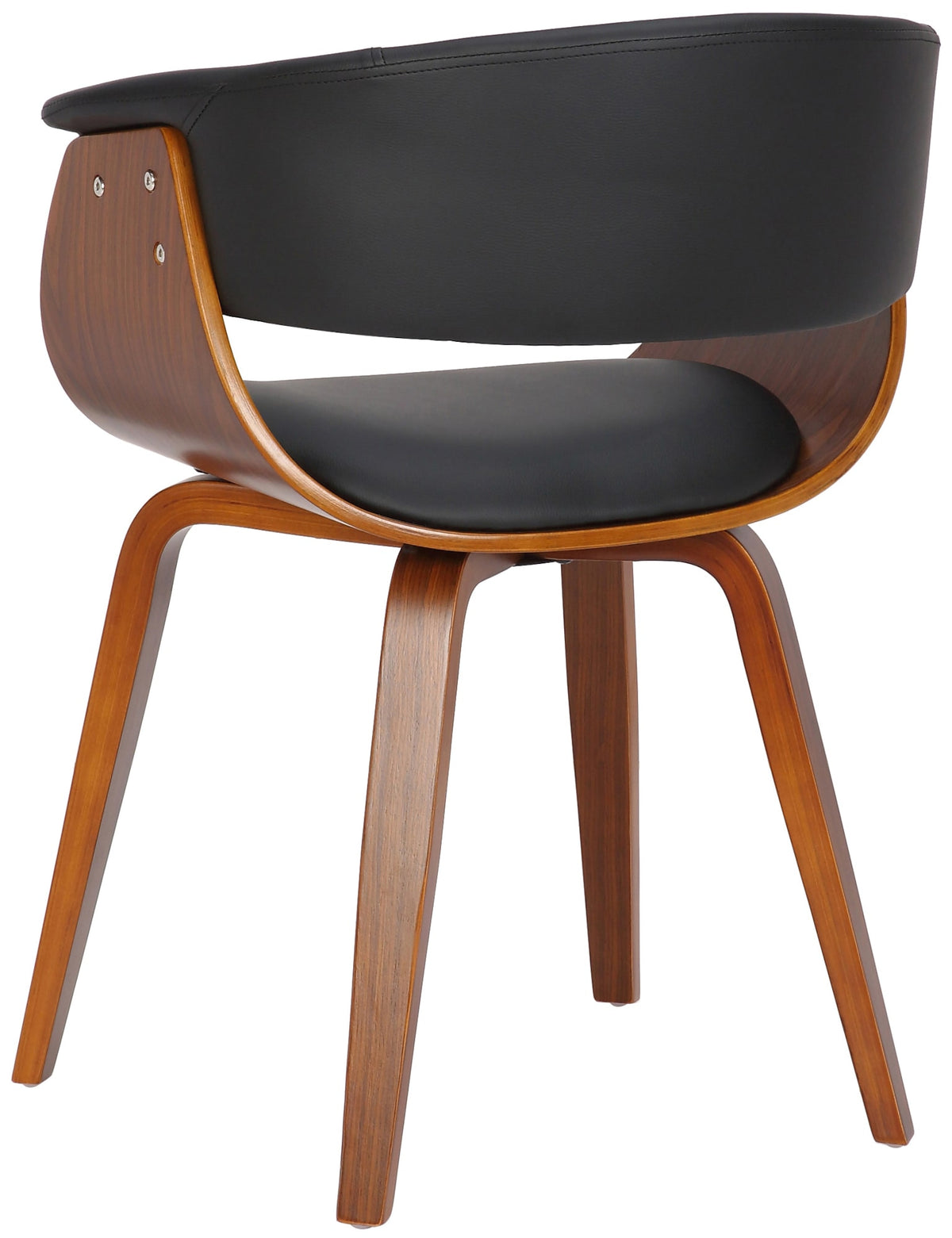 Set van 2 Bruce Eetkamerstoelen zwart schwarz