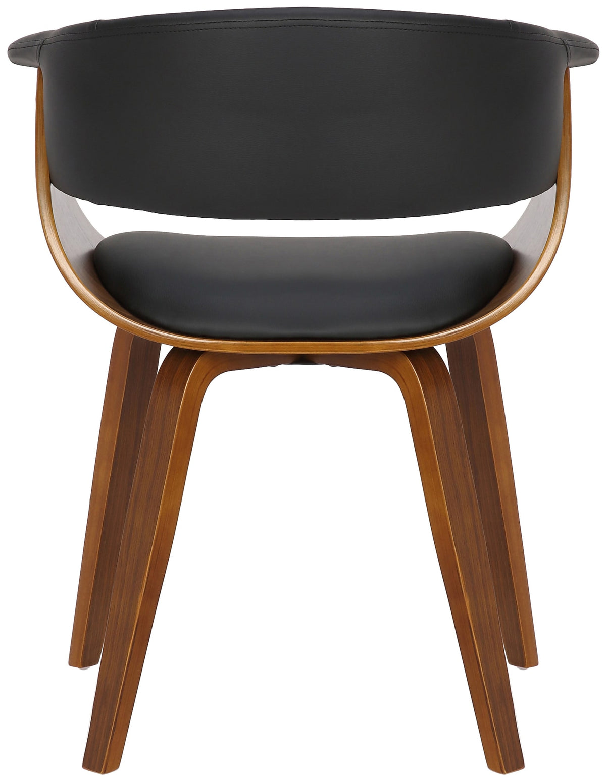 Set van 2 Bruce Eetkamerstoelen zwart schwarz