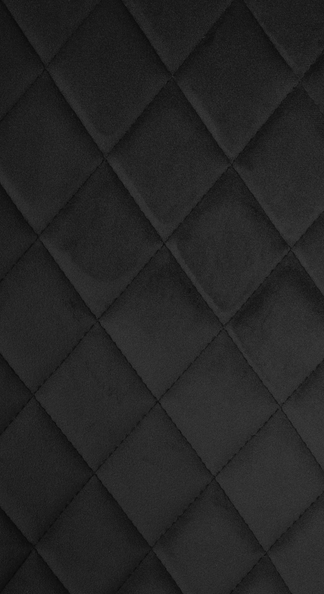 Eetkamerstoel Telde Fluweel zwart schwarz