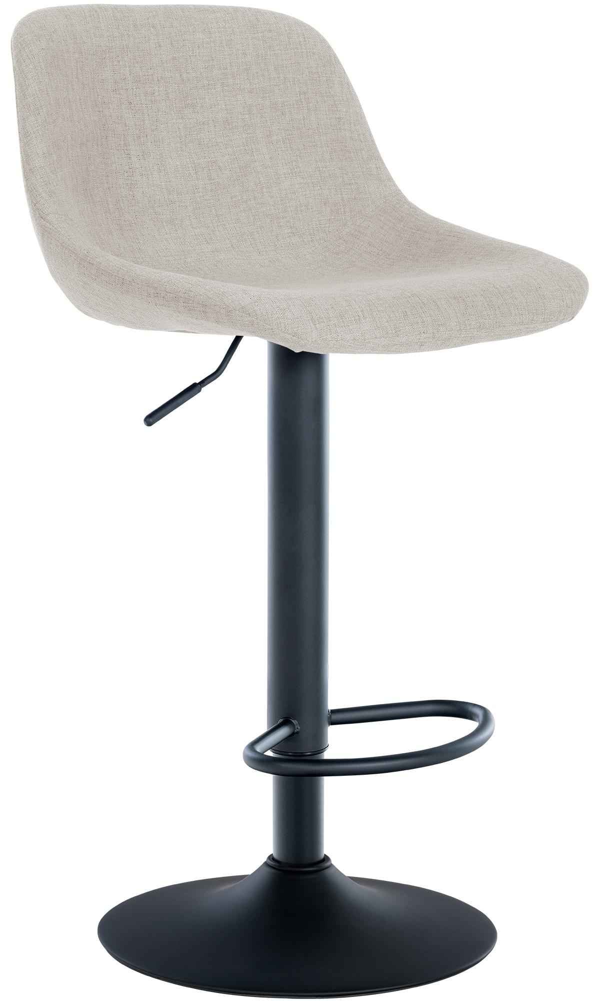 Barkruk Loft creme,Stof creme