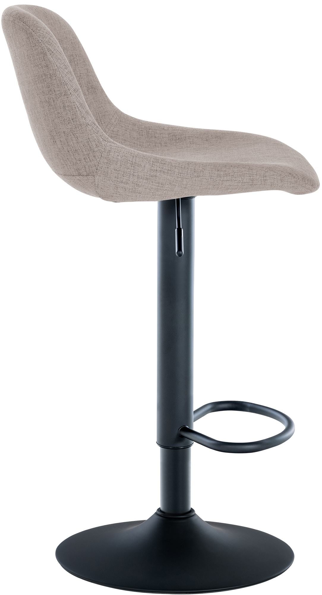Barkruk Loft creme,Stof creme
