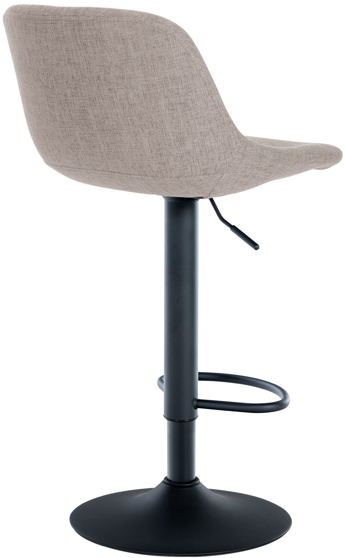 Barkruk Loft creme,Stof creme