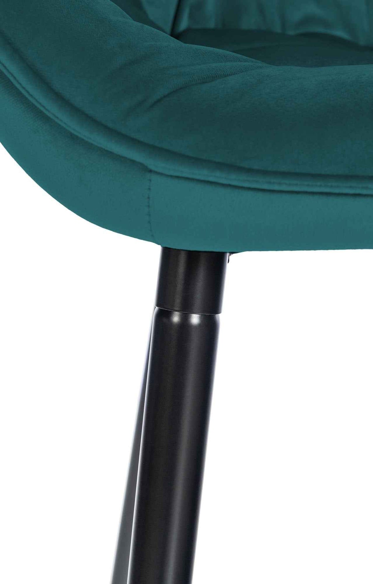 Barkruk Gibson 76 Fluweel donkergroen dunkelgrün