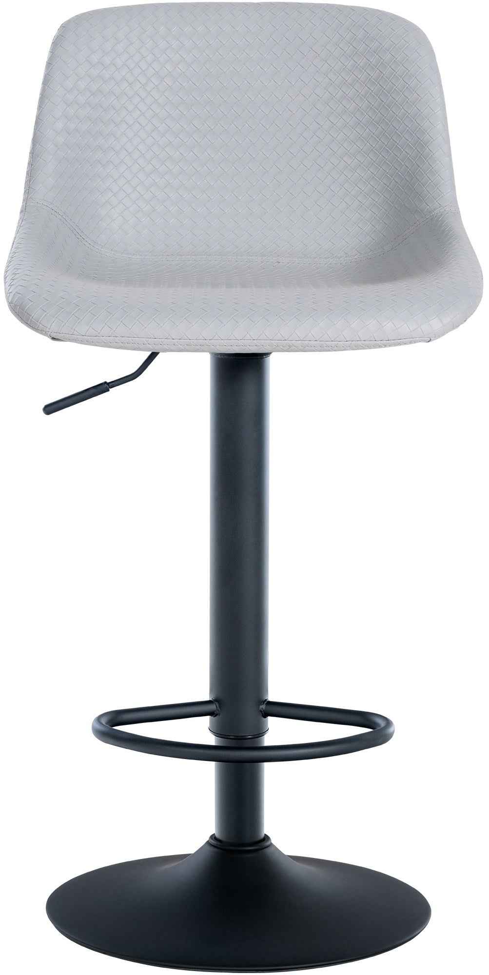 Set van 2 barkrukken Loft grijs,Kunstleer grau