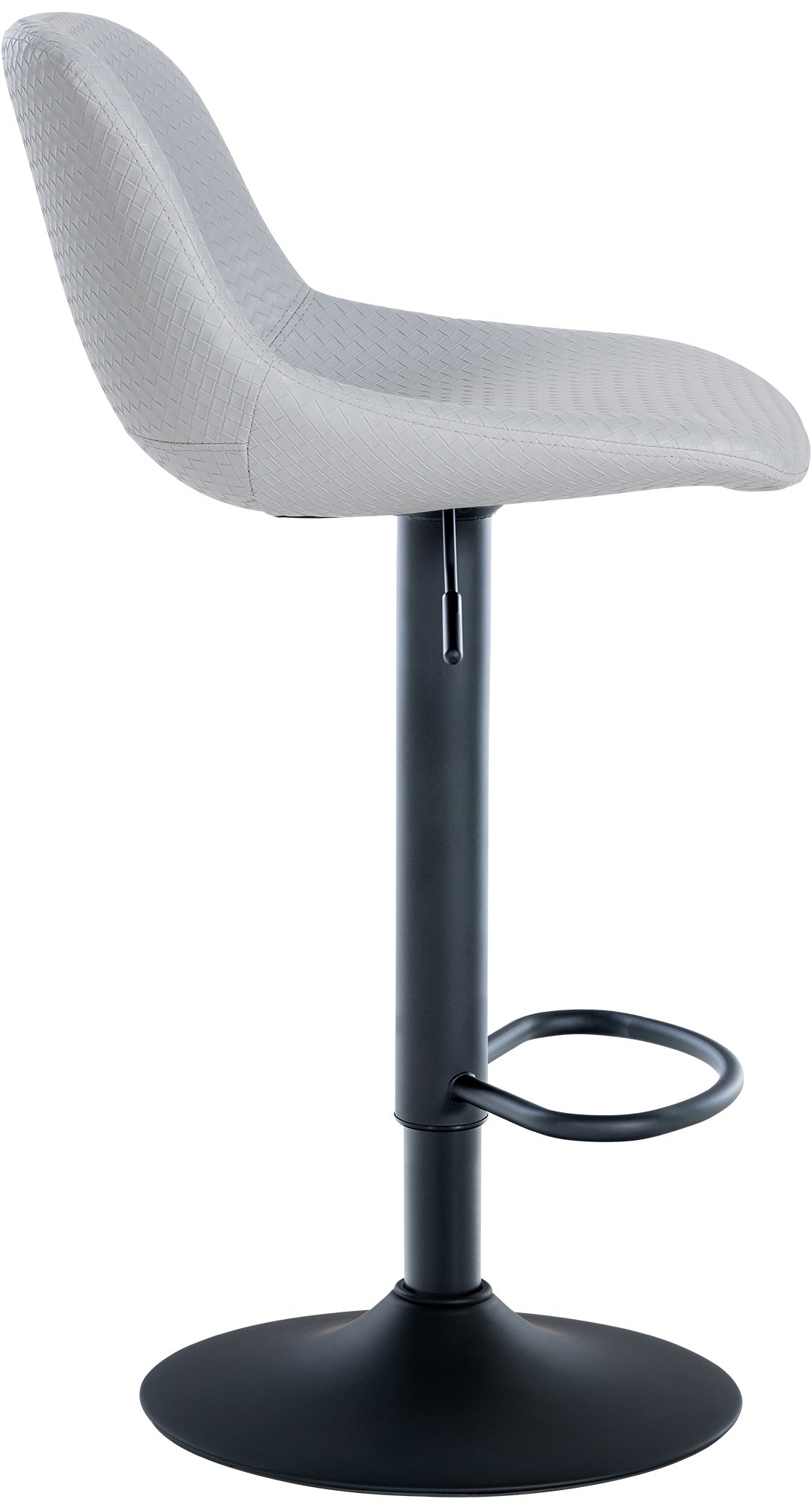 Set van 2 barkrukken Loft grijs,Kunstleer grau