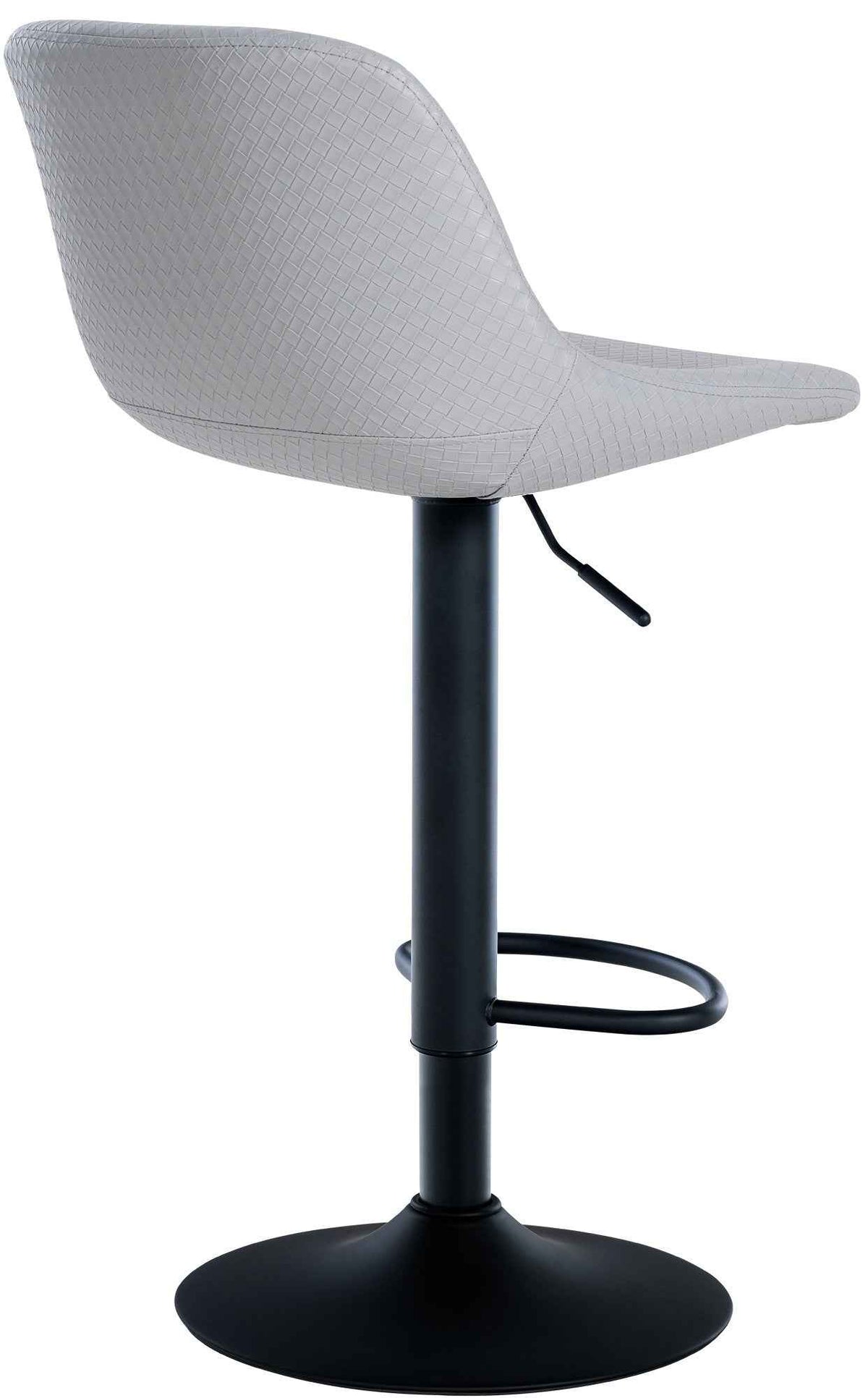 Set van 2 barkrukken Loft grijs,Kunstleer grau