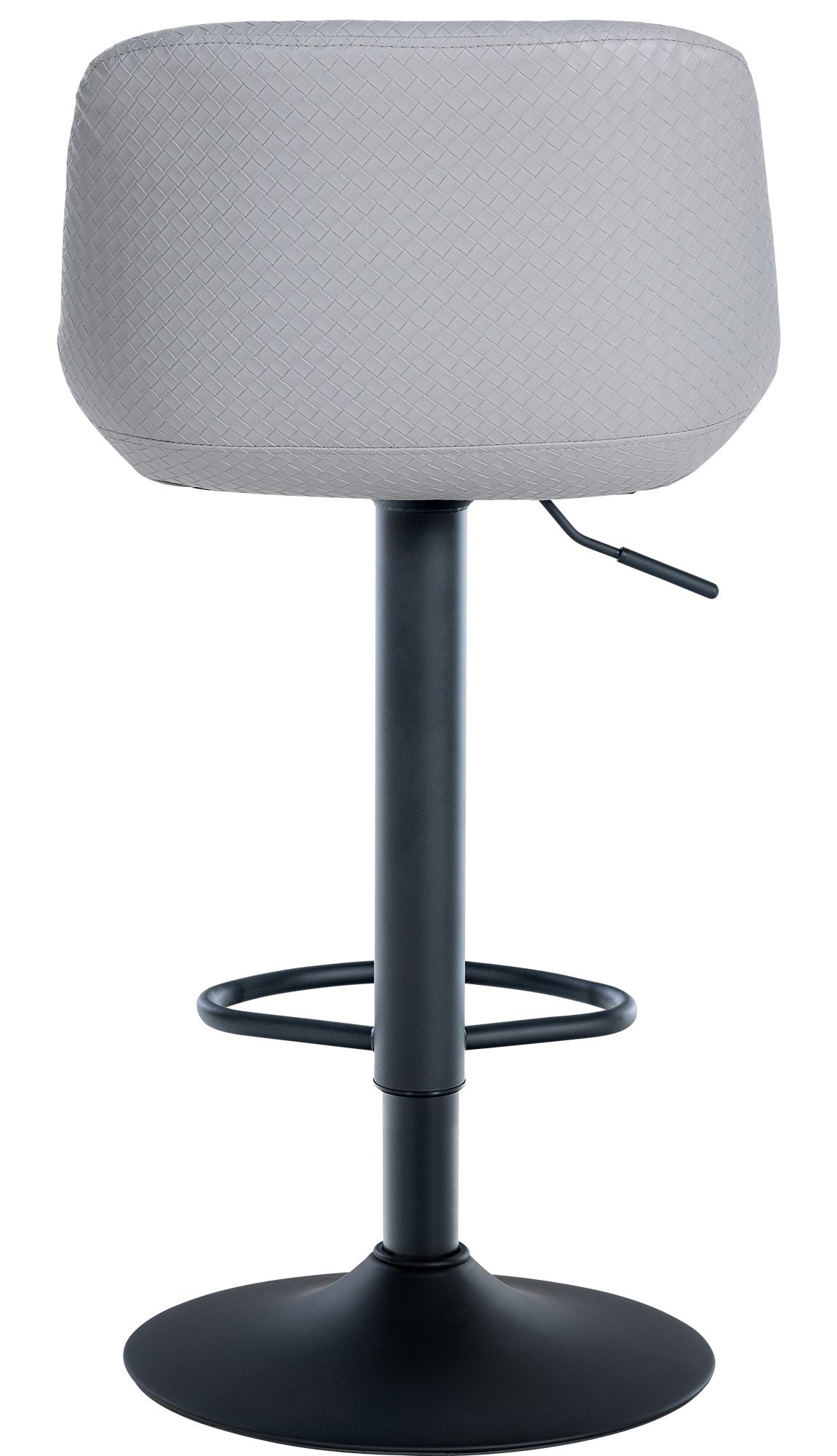 Set van 2 barkrukken Loft grijs,Kunstleer grau