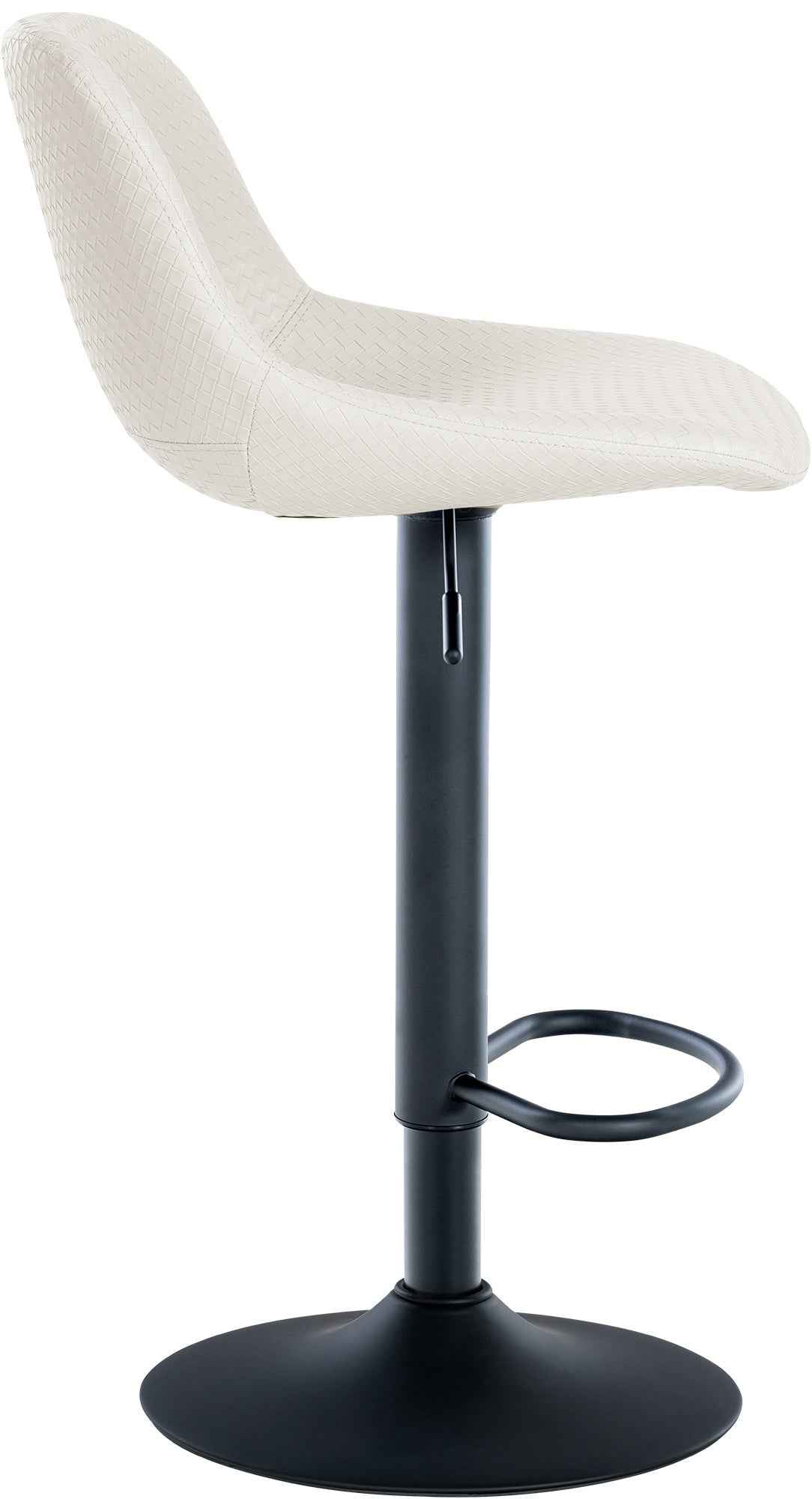Set van 2 barkrukken Loft creme,Kunstleer creme