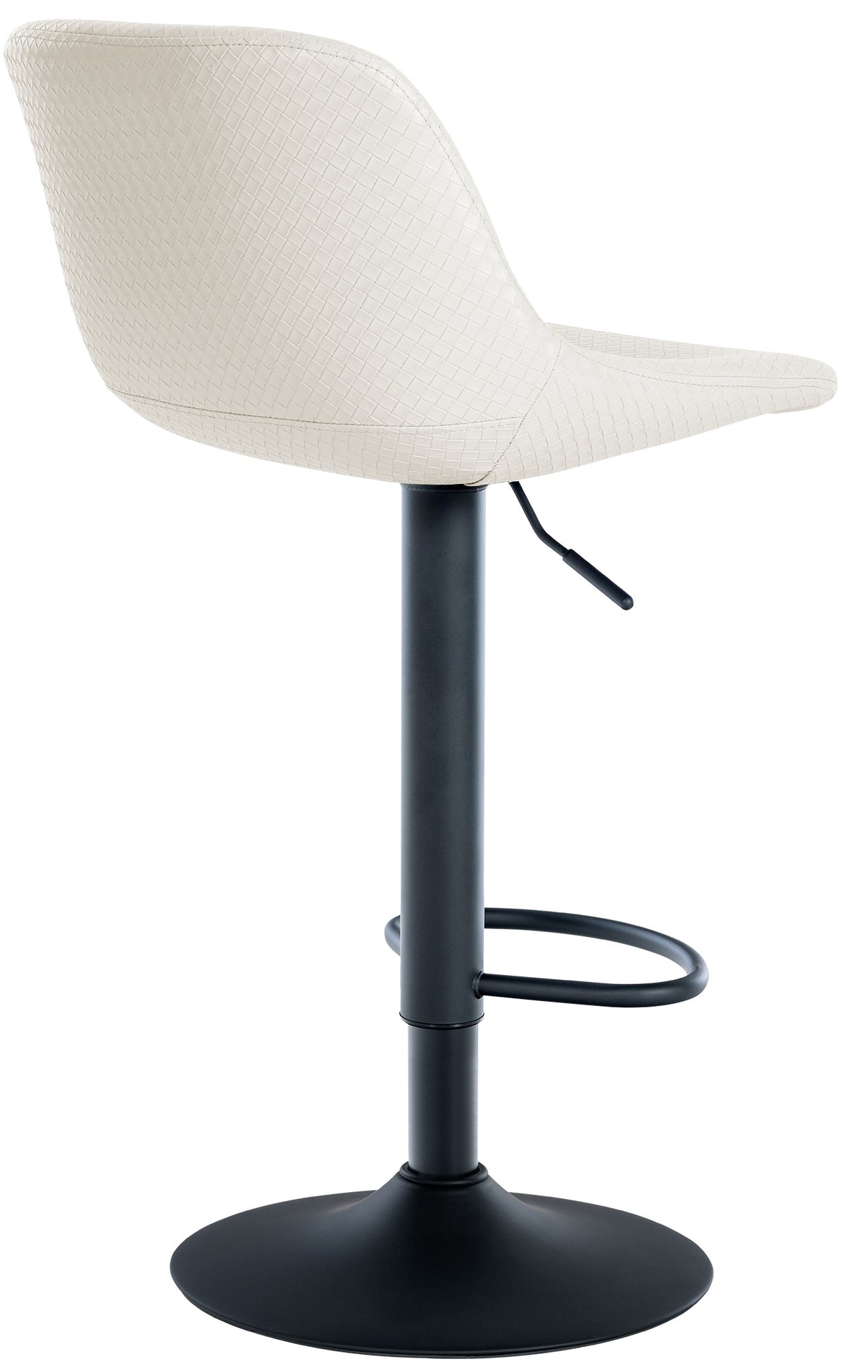 Set van 2 barkrukken Loft creme,Kunstleer creme