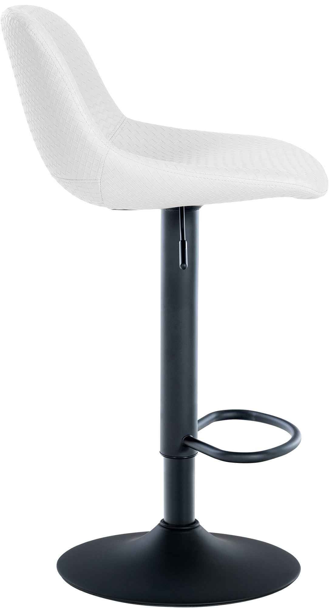 Set van 2 barkrukken Loft wit,Kunstleer weiß