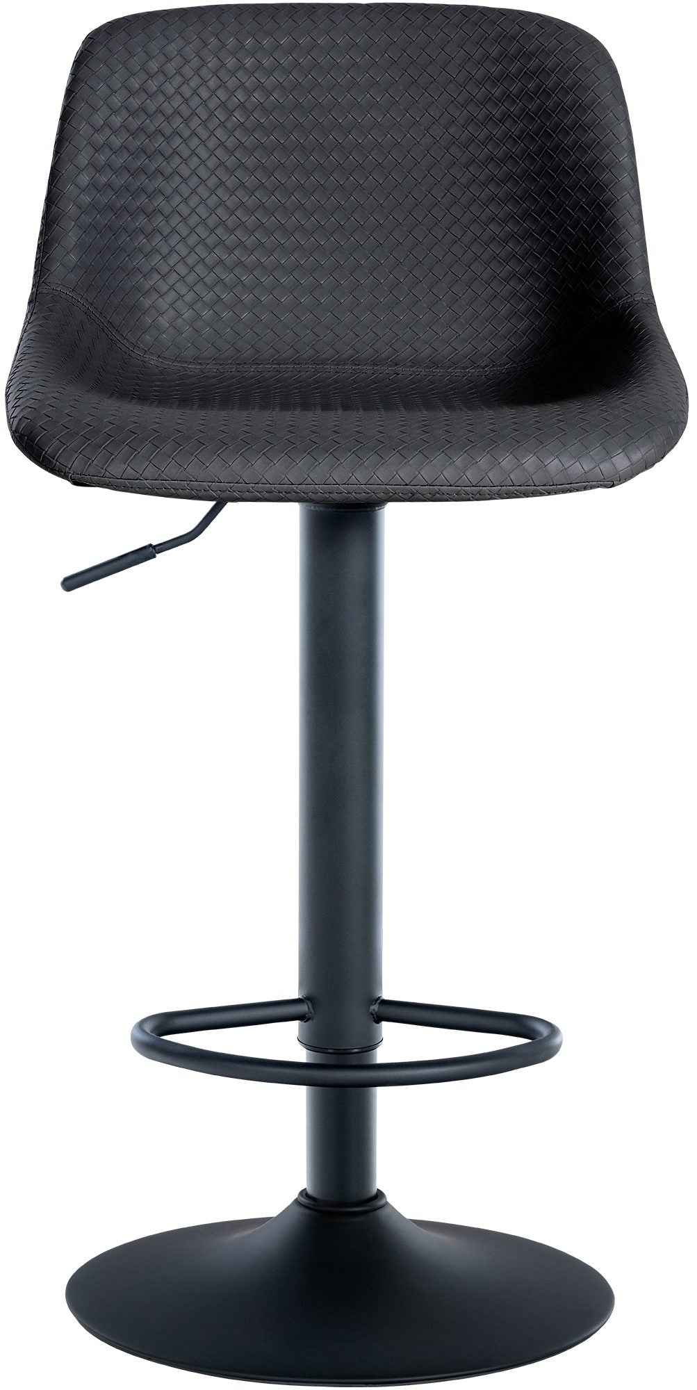 Set van 2 barkrukken Loft zwart,Kunstleer schwarz