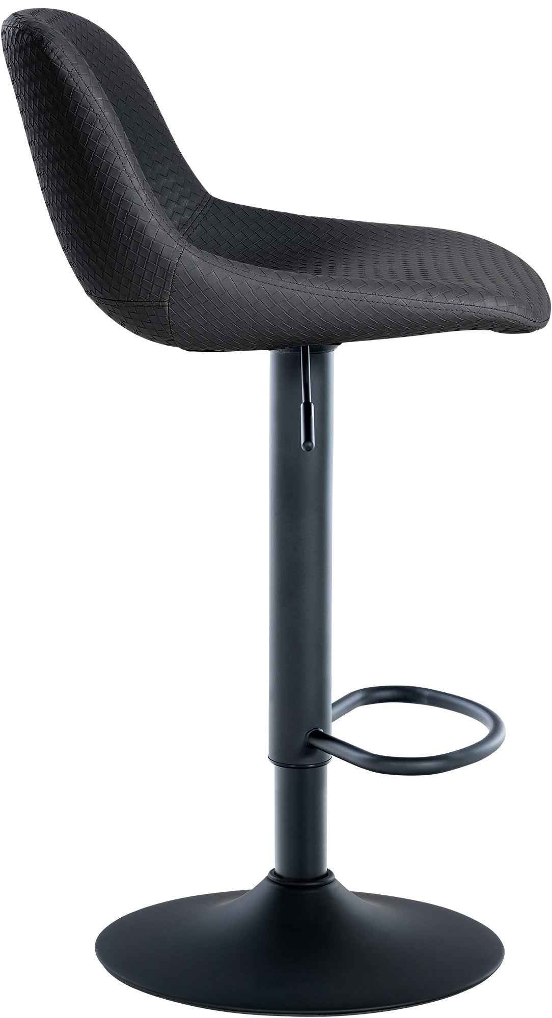 Set van 2 barkrukken Loft zwart,Kunstleer schwarz