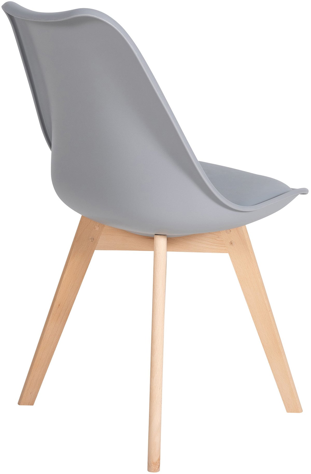 Set van 6 eetkamerstoelen Ramsey grijs grau