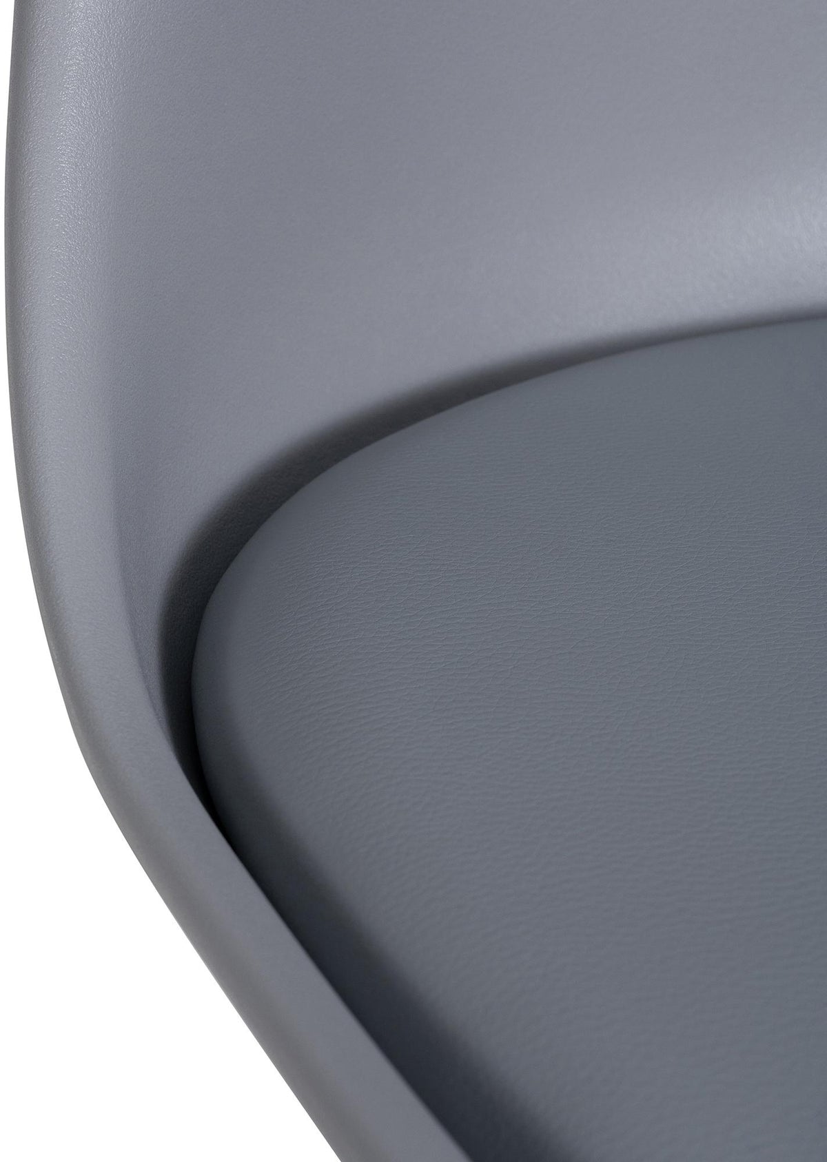 Set van 6 eetkamerstoelen Ramsey grijs grau
