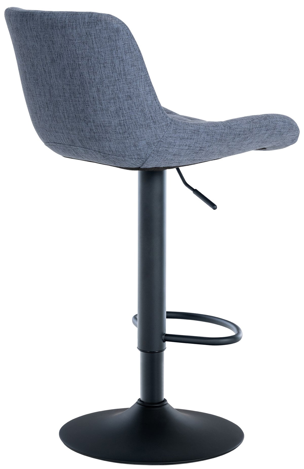 Barkruk Tover blauw,Stof blau