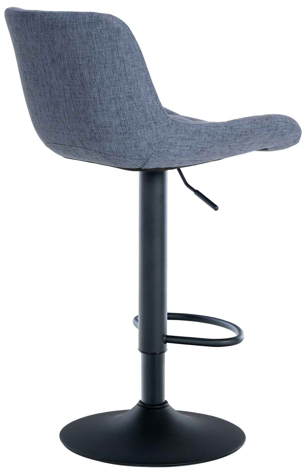 Barkruk Tover blauw,Stof blau