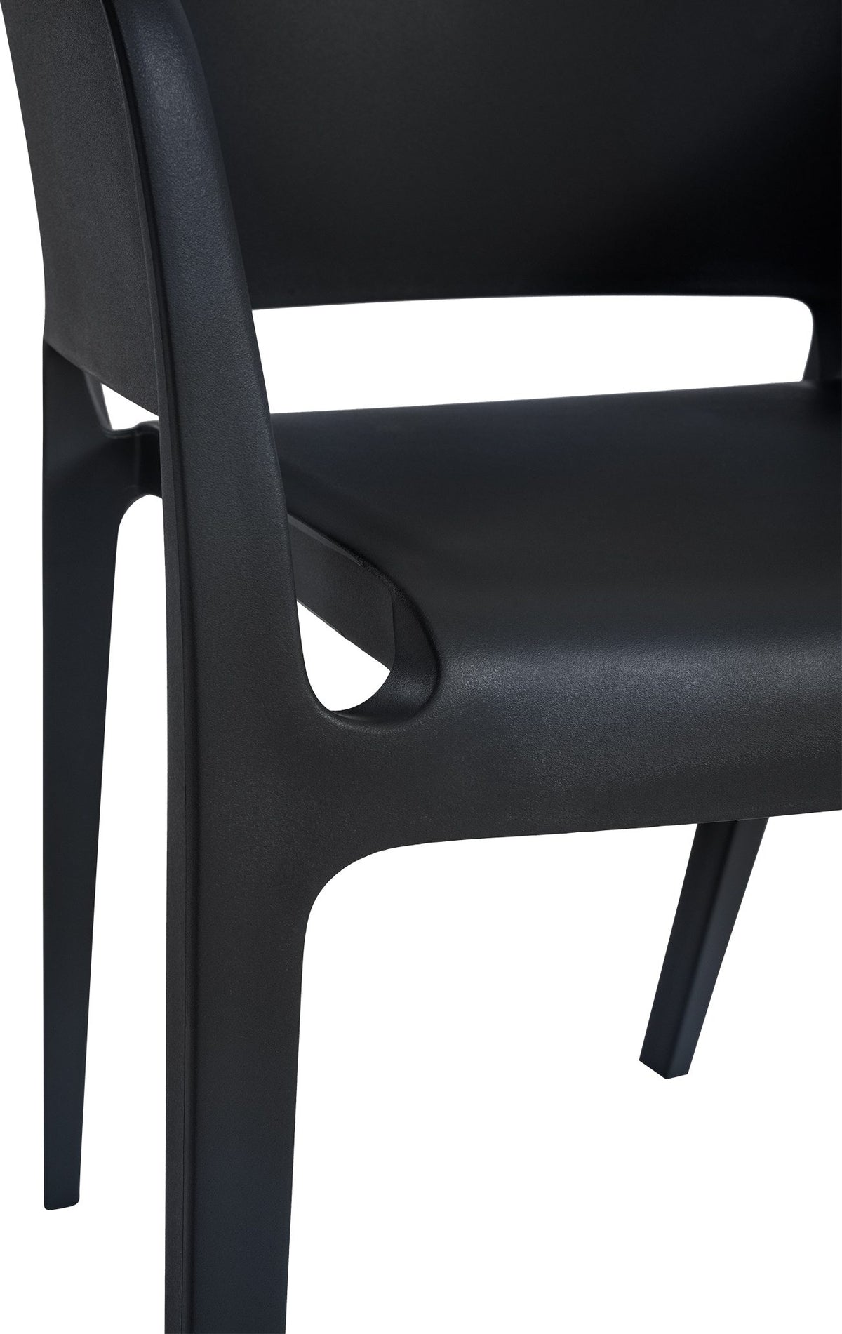 Set van 2 tuinstoelen Puebla zwart schwarz