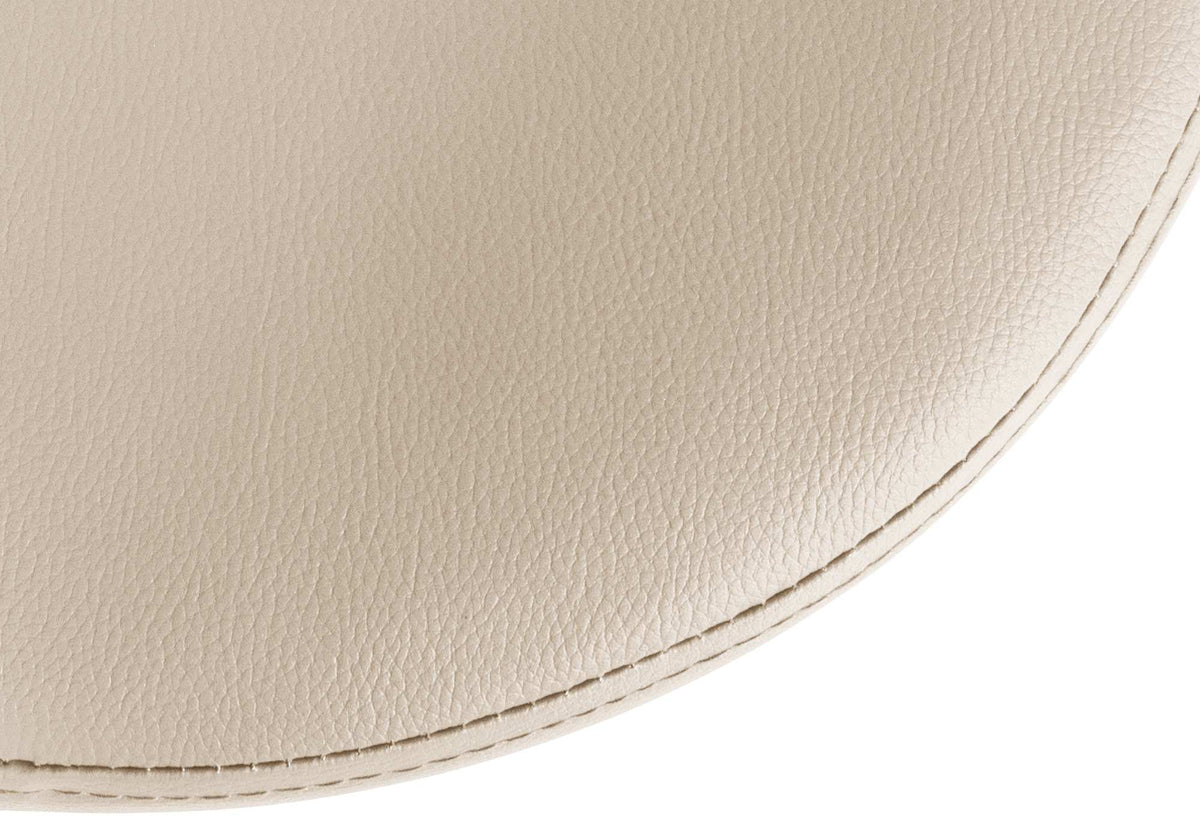 Barkruk Ponte kunstleer creme,zwart creme