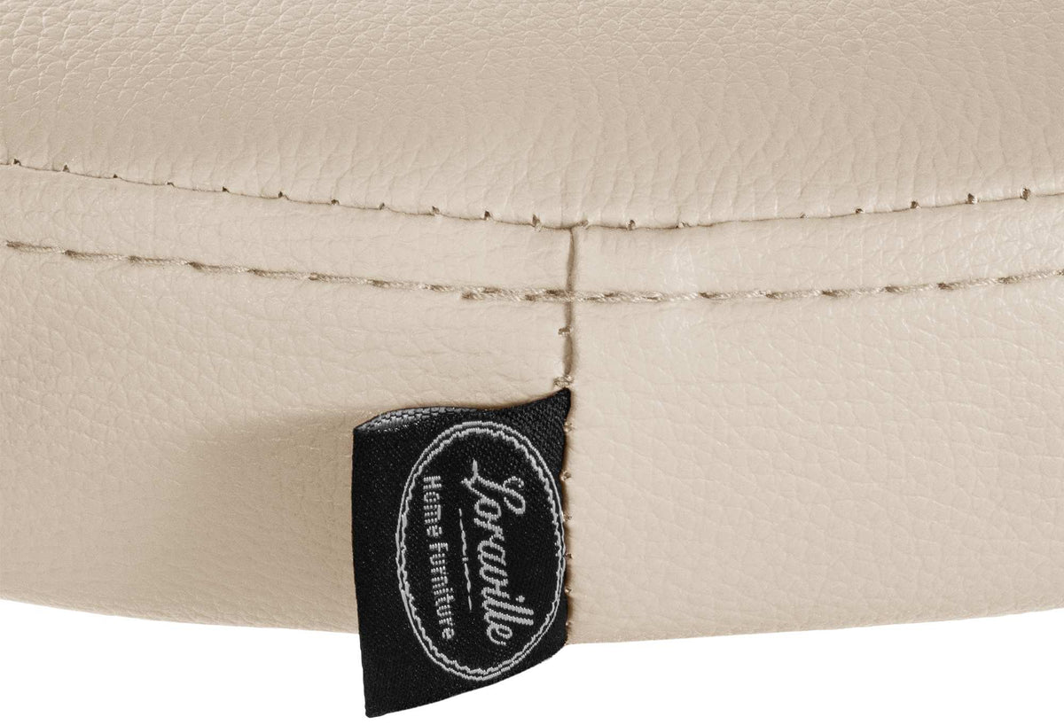 Barkruk Ponte kunstleer creme,zwart creme
