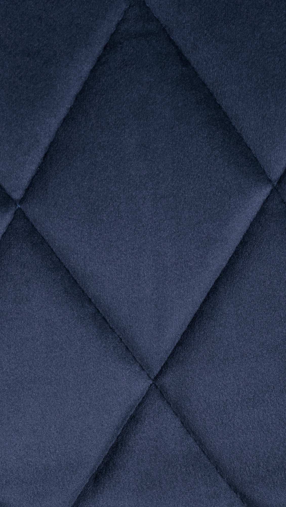 Barkruk Lazio fluweel blauw,zwart blau
