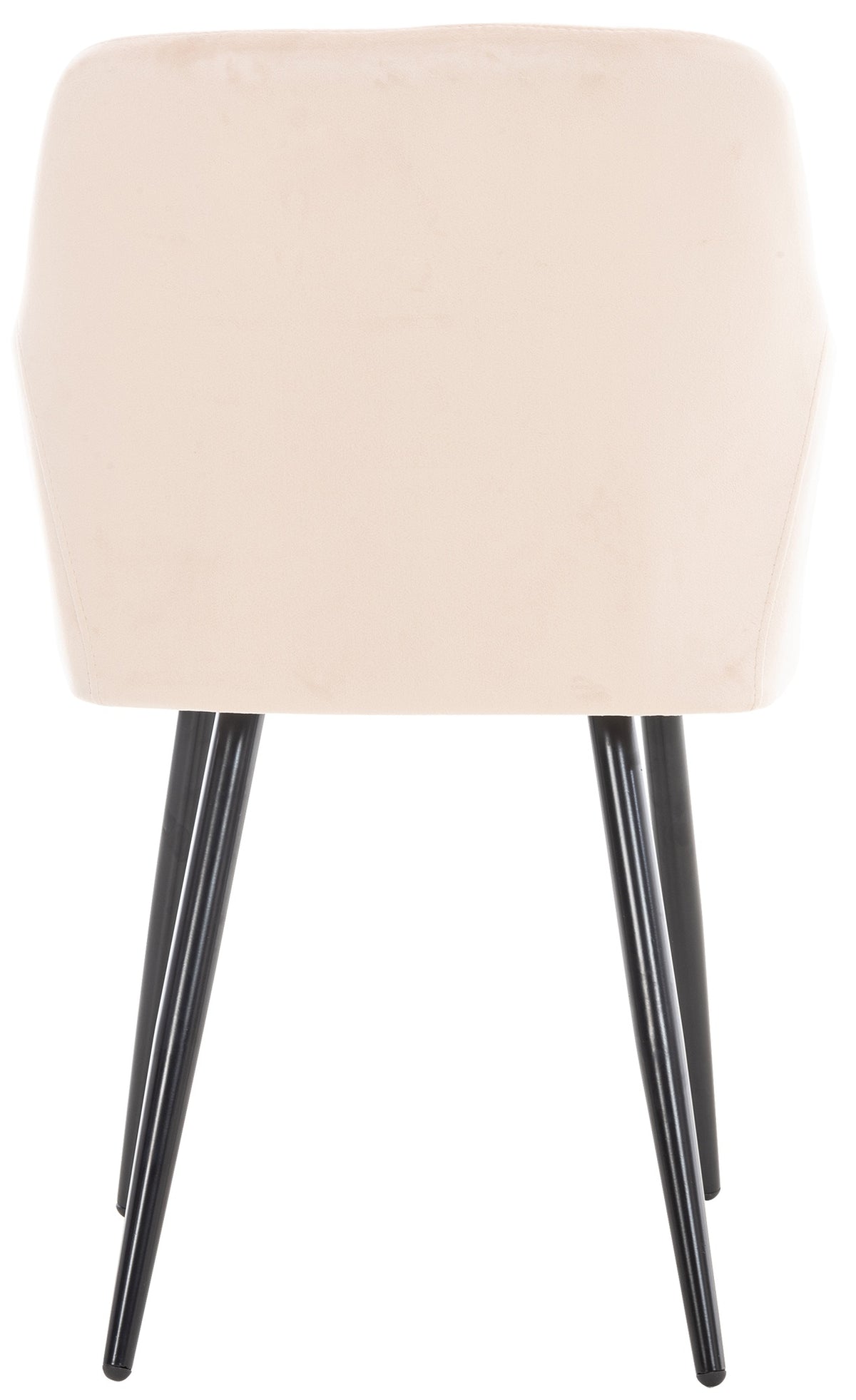 Eetkamerstoel Shila Fluweel,beige beige