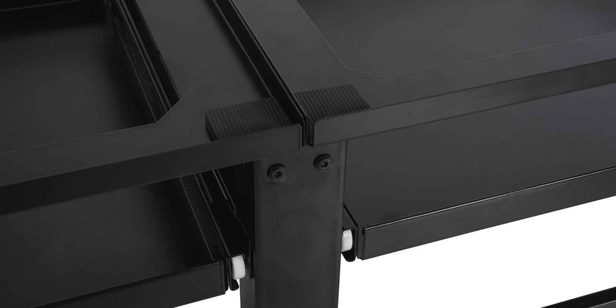 Dubbele Wasmachinerek Tampa zwart schwarz