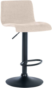 Barkruk Branford creme,Stof creme
