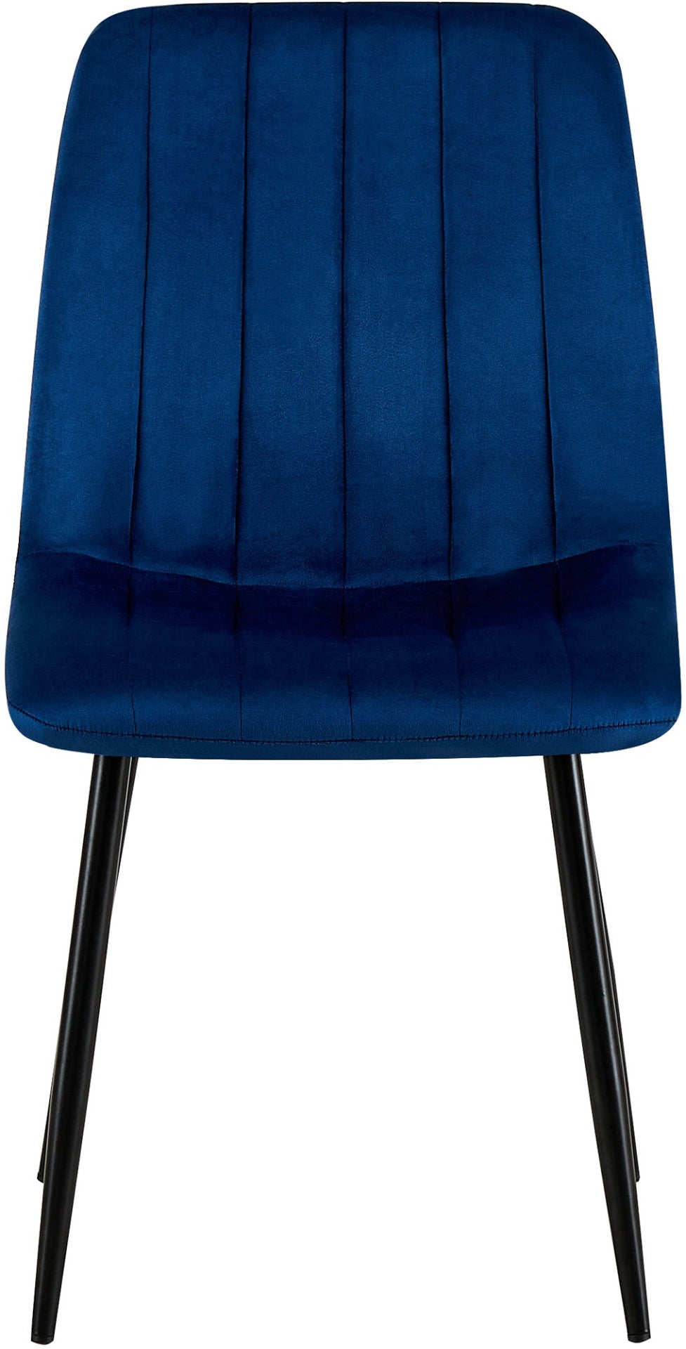 Eetkamerstoel Dijon Fluweel,blauw blau
