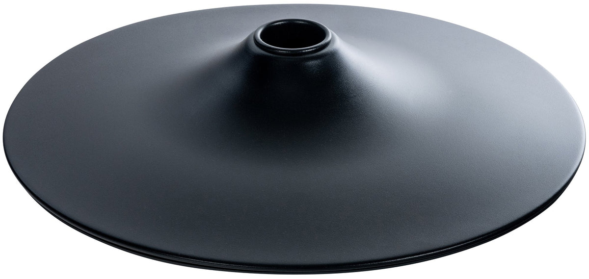 Bodenteller 38,5 cm schwarz