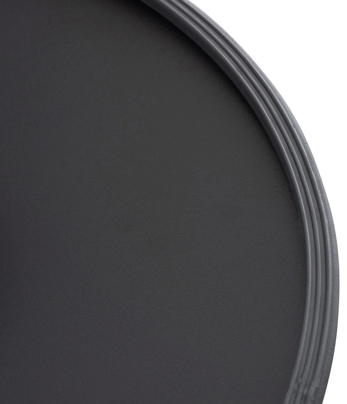 Bodenteller 38,5 cm schwarz