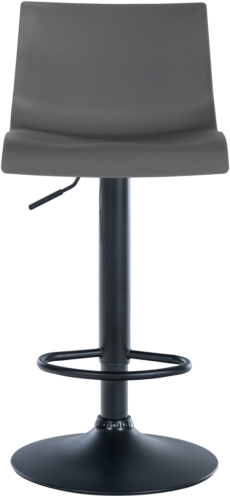 2er Set Barhocker Branford Kunststoff grau