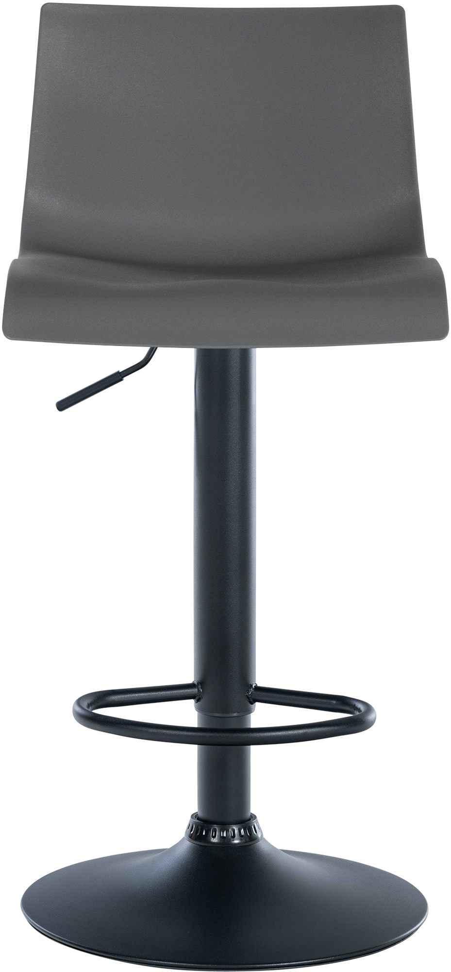2er Set Barhocker Branford Kunststoff grau