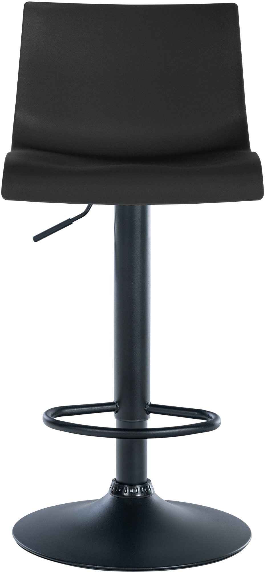 2er Set Barhocker Branford Kunststoff schwarz