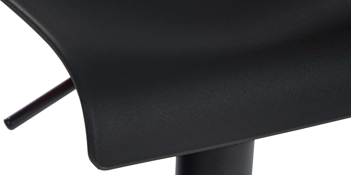 2er Set Barhocker Branford Kunststoff schwarz
