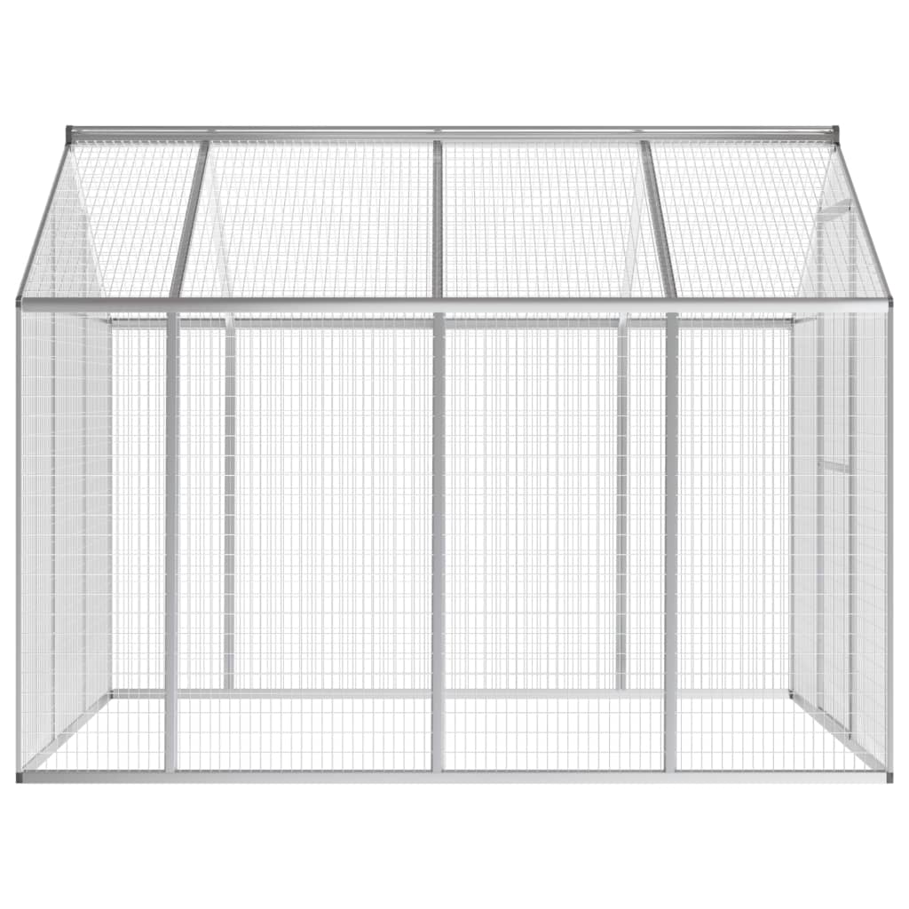 vidaXL Volière 183x178x194 cm aluminium - Aashly
