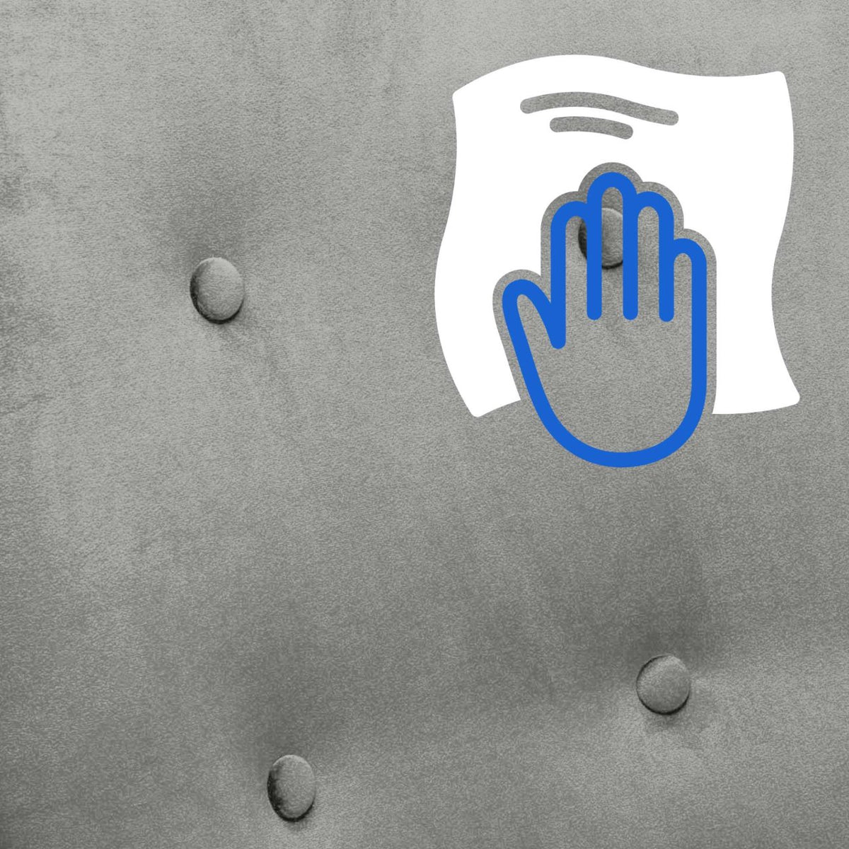 Schommelstoel Sanka grijs grau