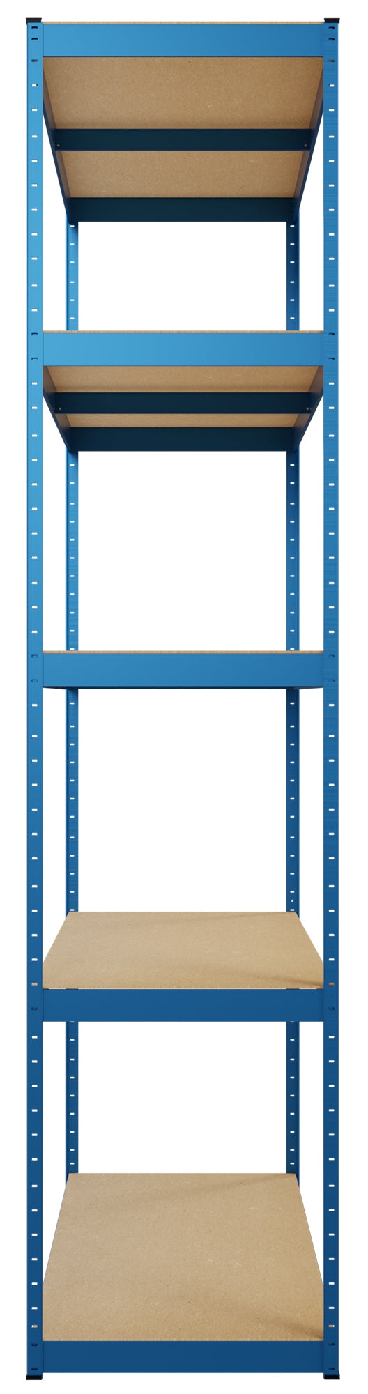 Magazijnstelling metaal 3-delig blauw blau